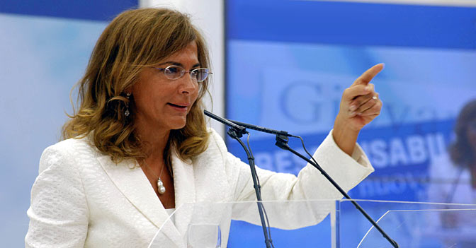 Marcegaglia: il governo convochi le forze sociali per mobilitare la crescita. Nella foto Emma Marcegaglia, presidente di Confindustria (Imagoeconomica) 